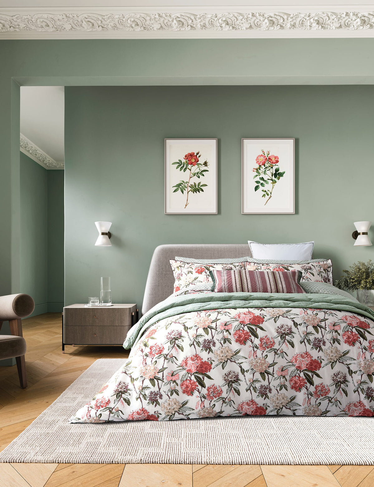 Bedeck of Belfast Elswyth bedding set, imported from the UK