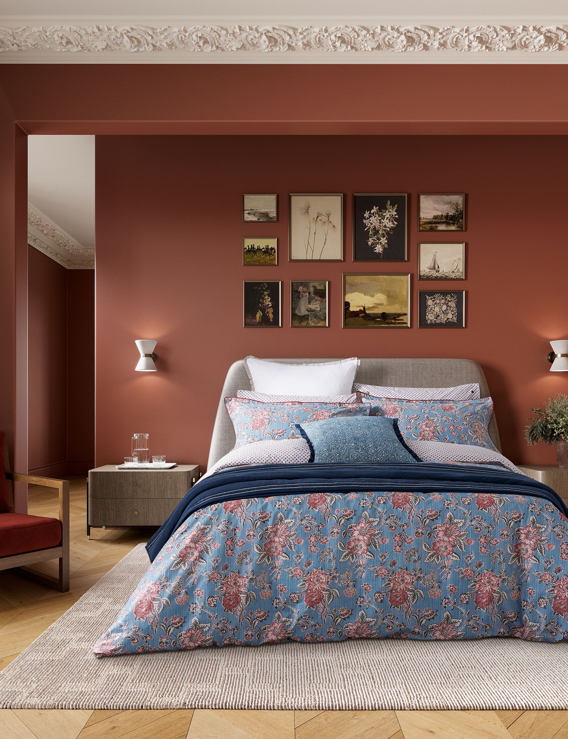 Bedeck of Belfast pure cotton Emmeline bedding set, imported from the UK