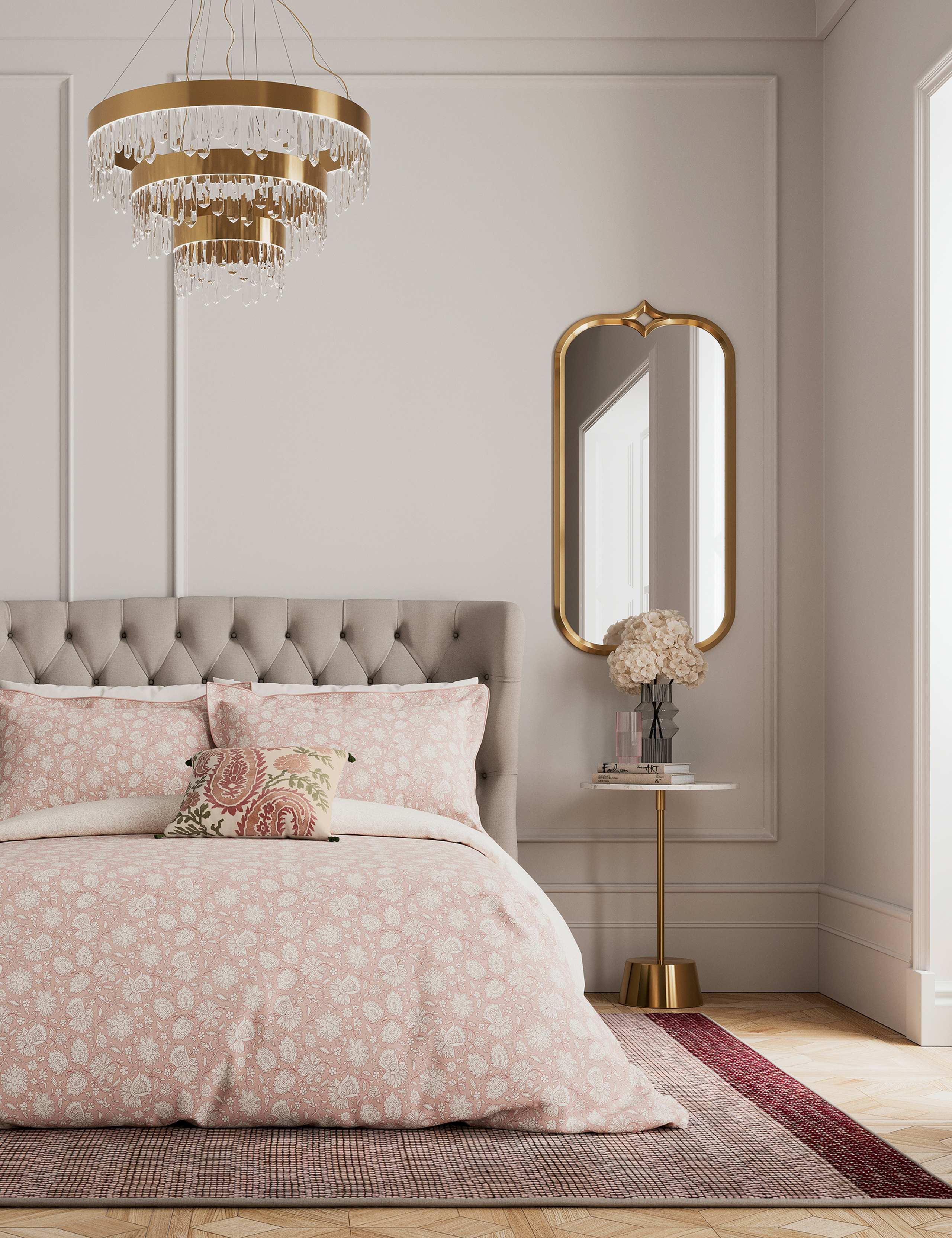 V&A Eternal Bloom bedding set, imported from the UK