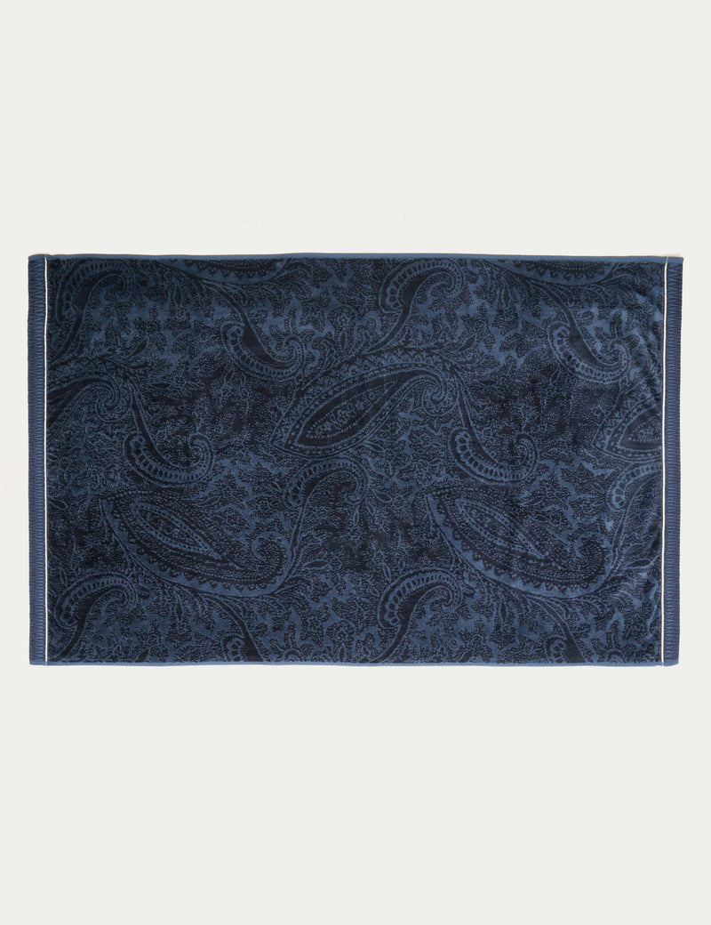 Bedeck of Belfast Freya Paisley cotton towel 90x50cm, imported from the UK