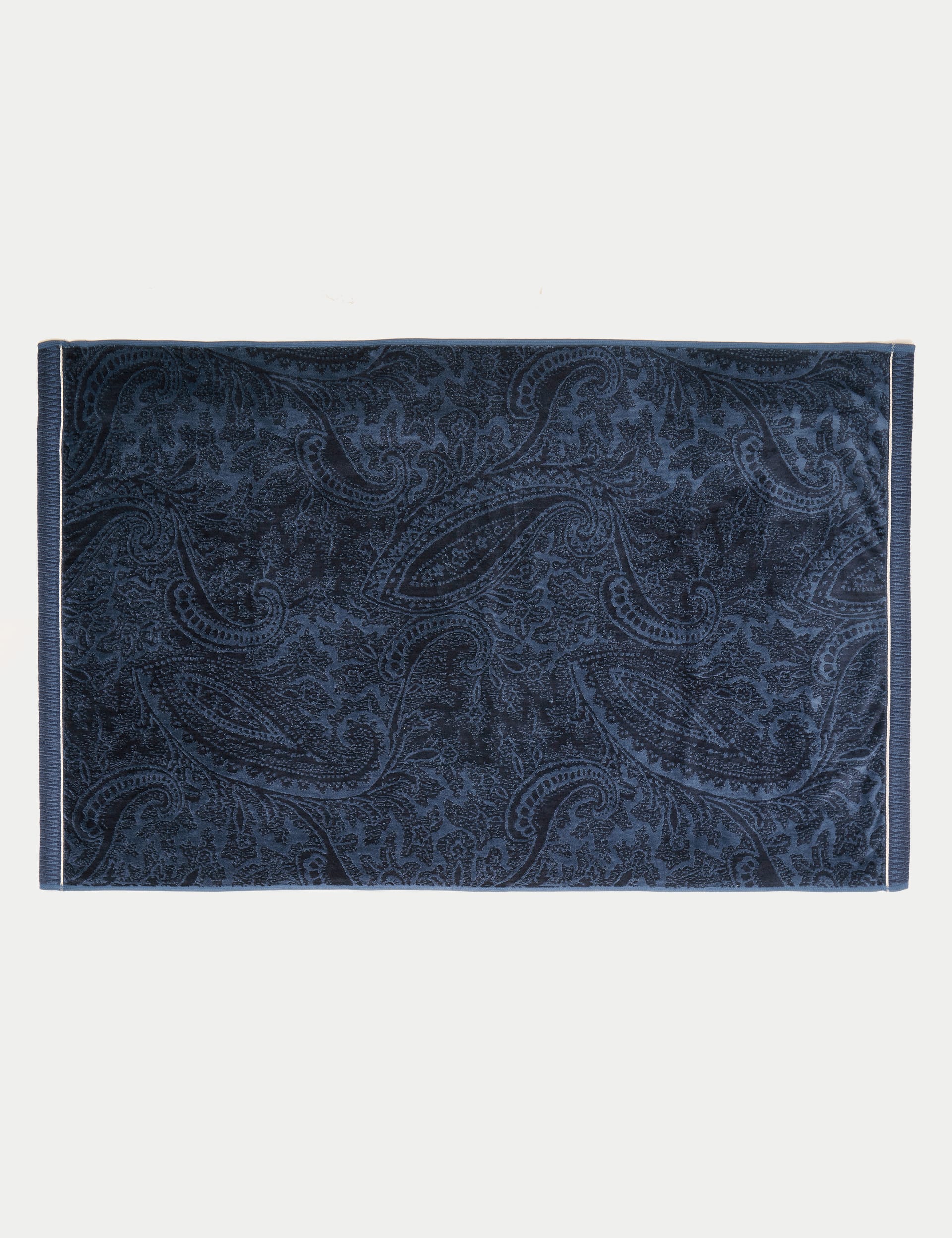 Bedeck of Belfast Freya Paisley cotton towel 90x50cm, imported from the UK