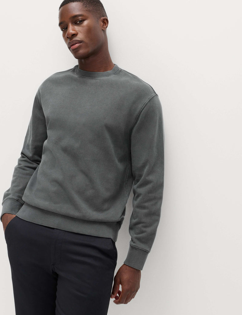 M&S Pure Cotton Garment Dye Sweatshirt, imported from the UK