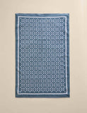 Pure Cotton Geometric Bath Mat