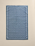 Pure Cotton Geometric Bath Mat