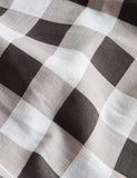Pure cotton gingham bedding set, imported from the UK