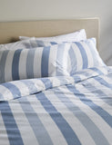Hadley Striped Cotton Bedding Set Single, imported from the UK