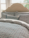 V&A pure cotton Indian lattice bedding set, imported from the UK