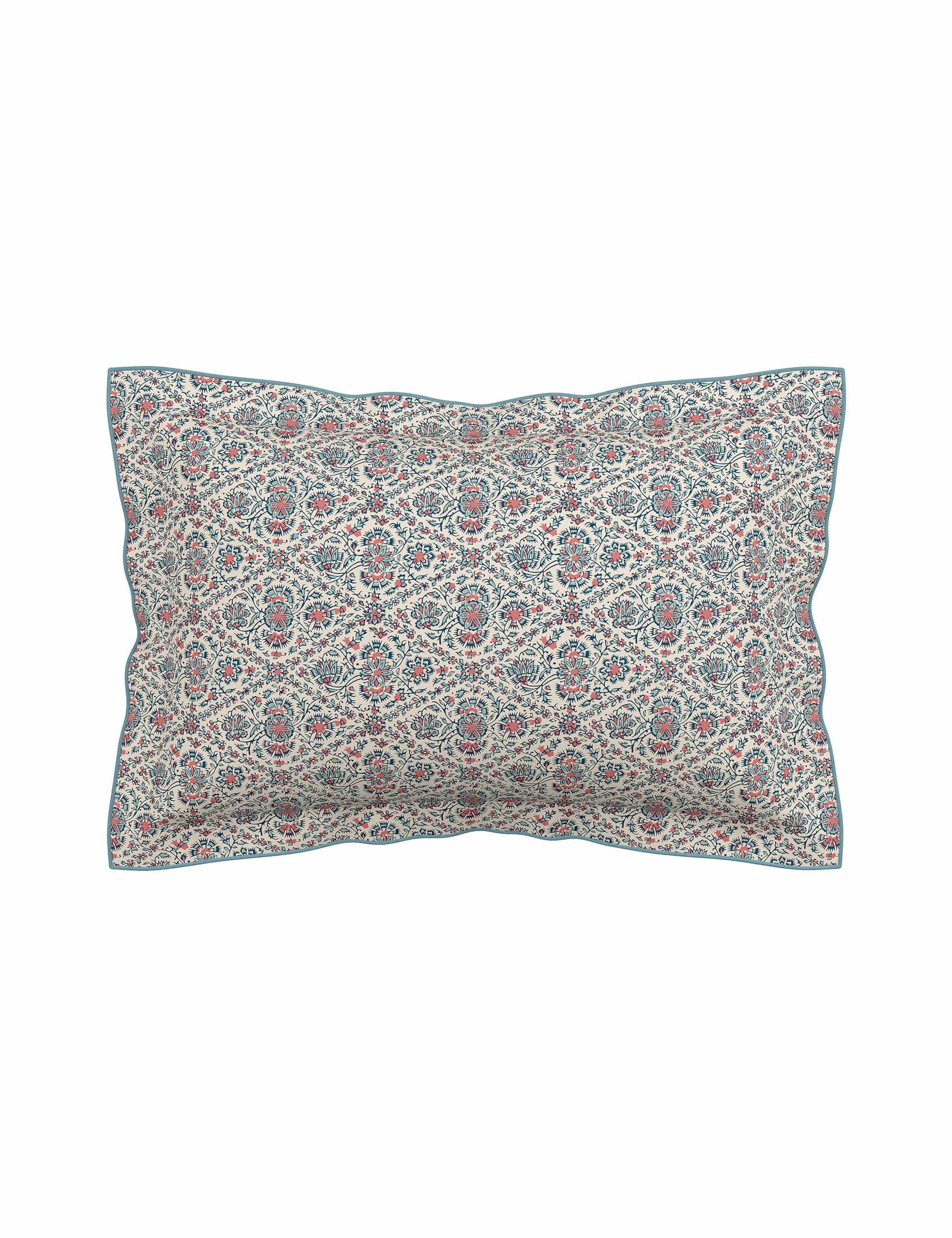 V&A pure cotton Indian lattice bedding set, imported from the UK