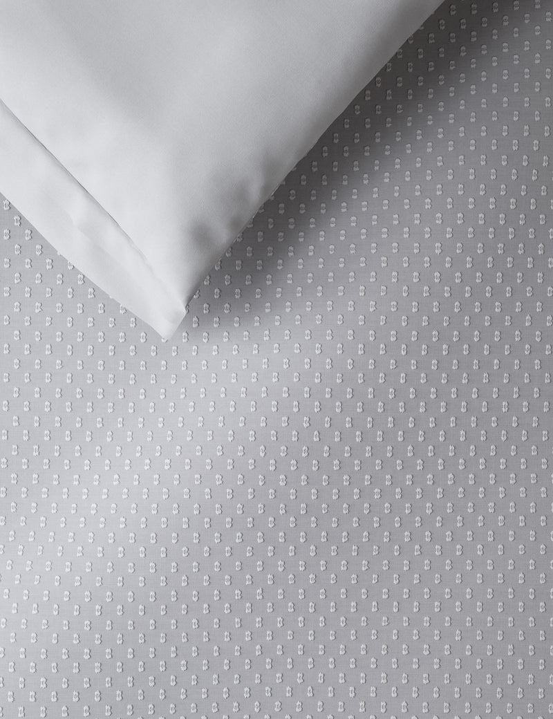 Pure cotton iris spotty dobby bedding set, imported from the UK