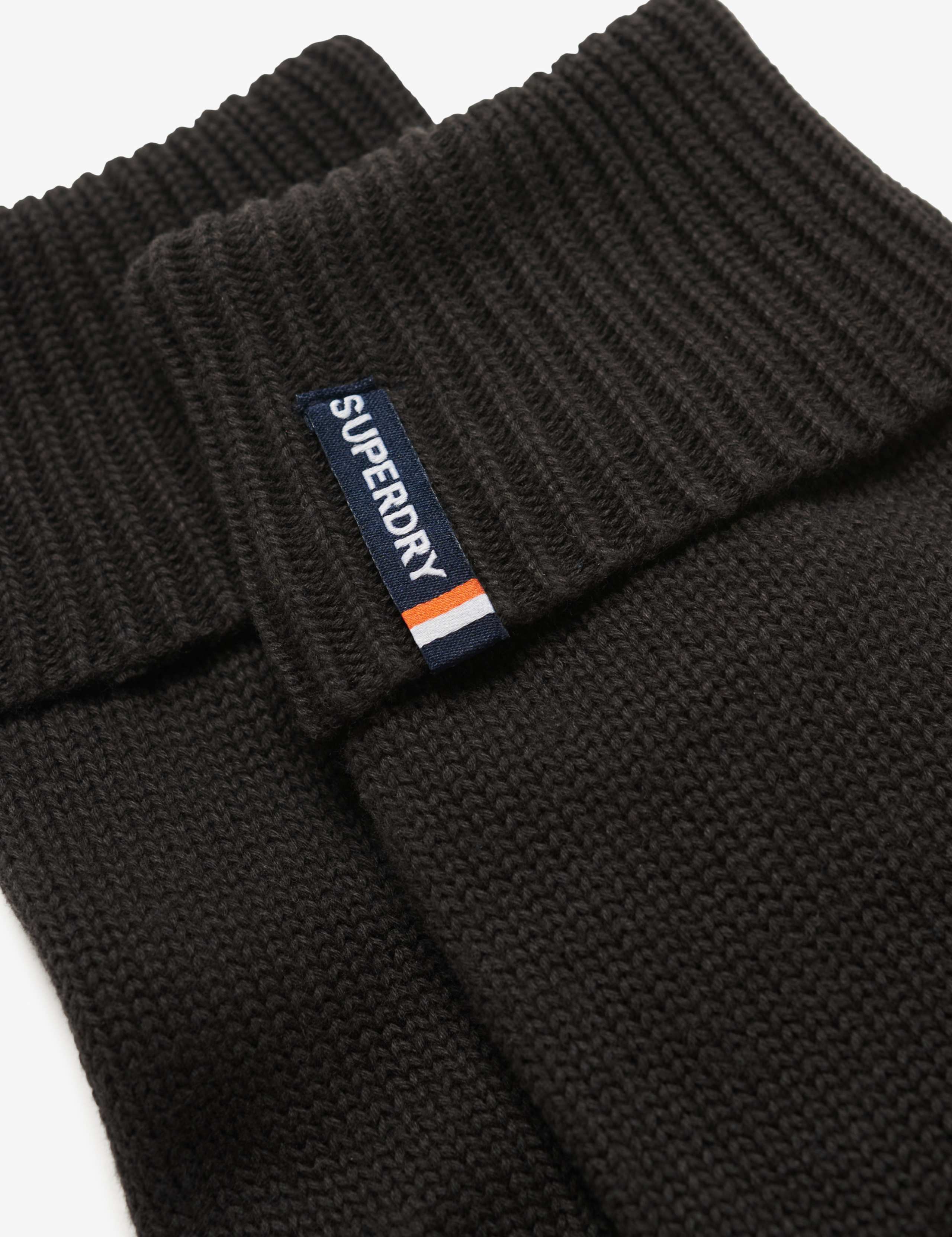 Superdry pure cotton knitted gloves, imported from the UK