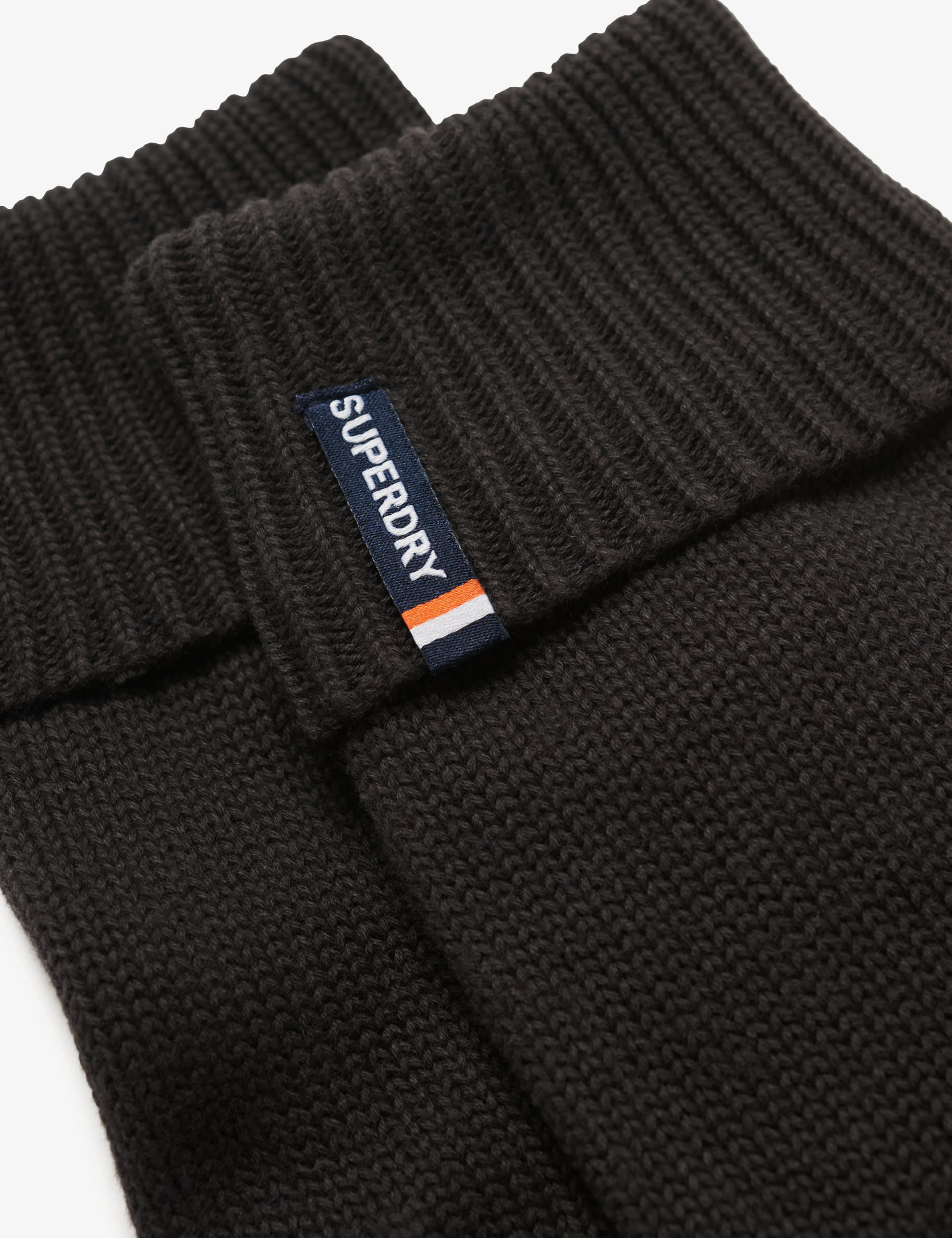 Superdry pure cotton knitted gloves, imported from the UK