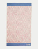 Joules geometric cotton bath towel 150x90 cm, imported from the UK