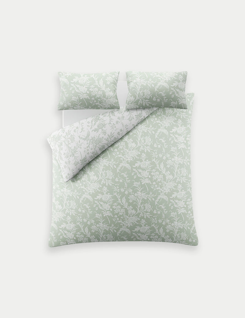 Laura Ashley pure cotton reversible bedding set, imported from the UK