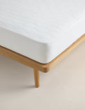 Pure cotton mattress protector, imported from the UK