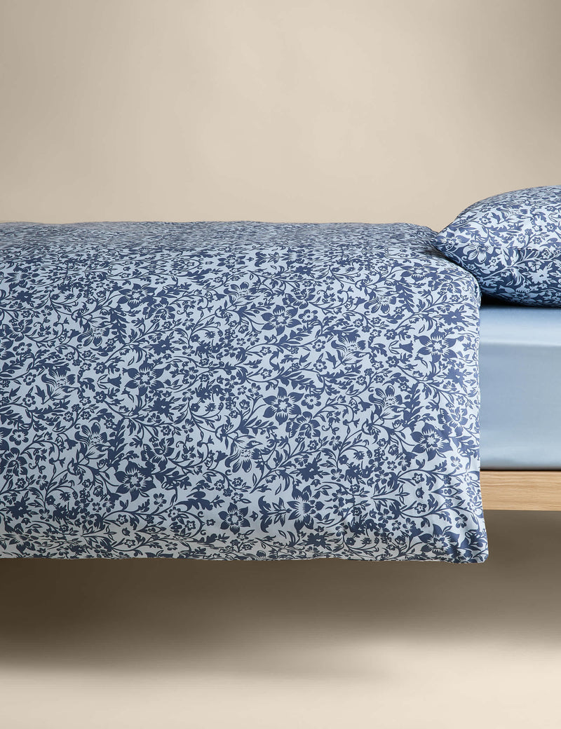 Mirrored floral bedding set, imported from the UK