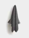 Pure cotton narrow striped bath towel, imported from the UK