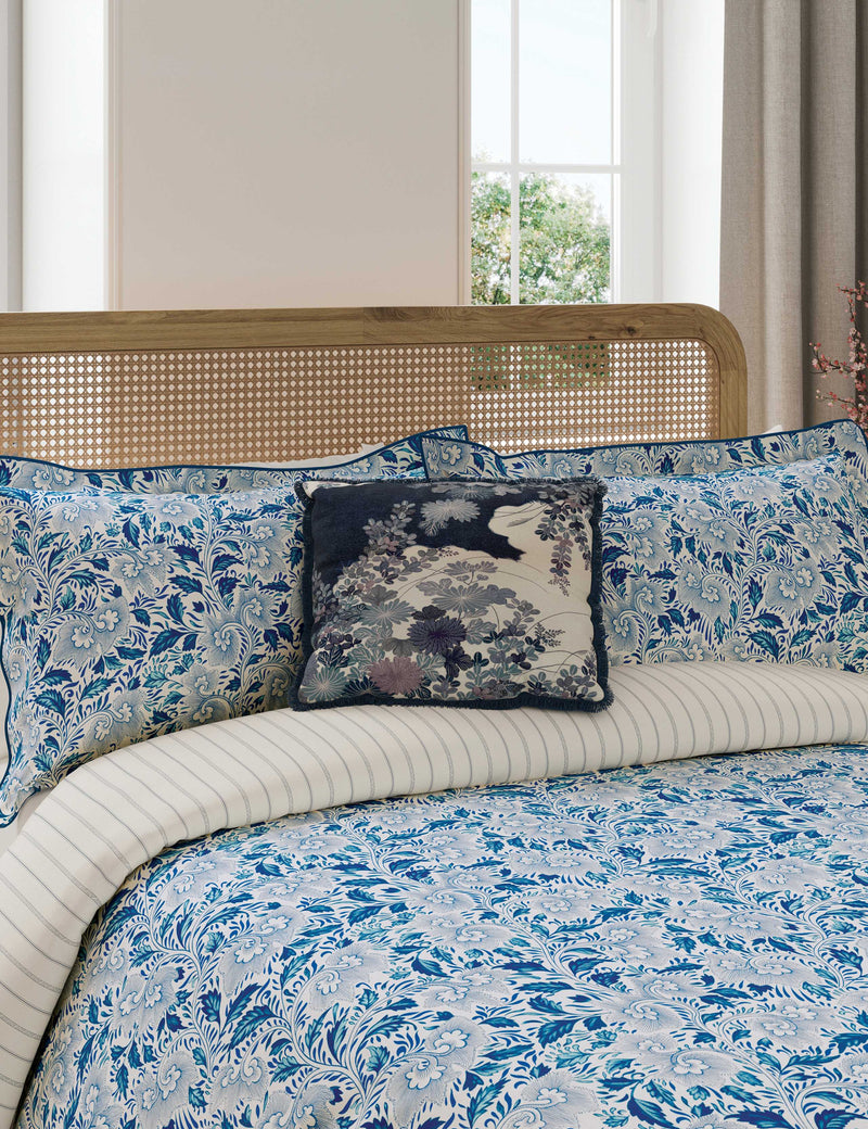 Pure Cotton Ornamental Bloom bedding set, imported from the UK
