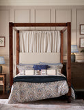 Pure cotton paisley duvet cover and pillowcase set, imported from the UK