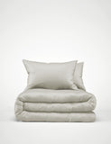 Pure cotton sateen 400 thread count bedding set, imported from the UK