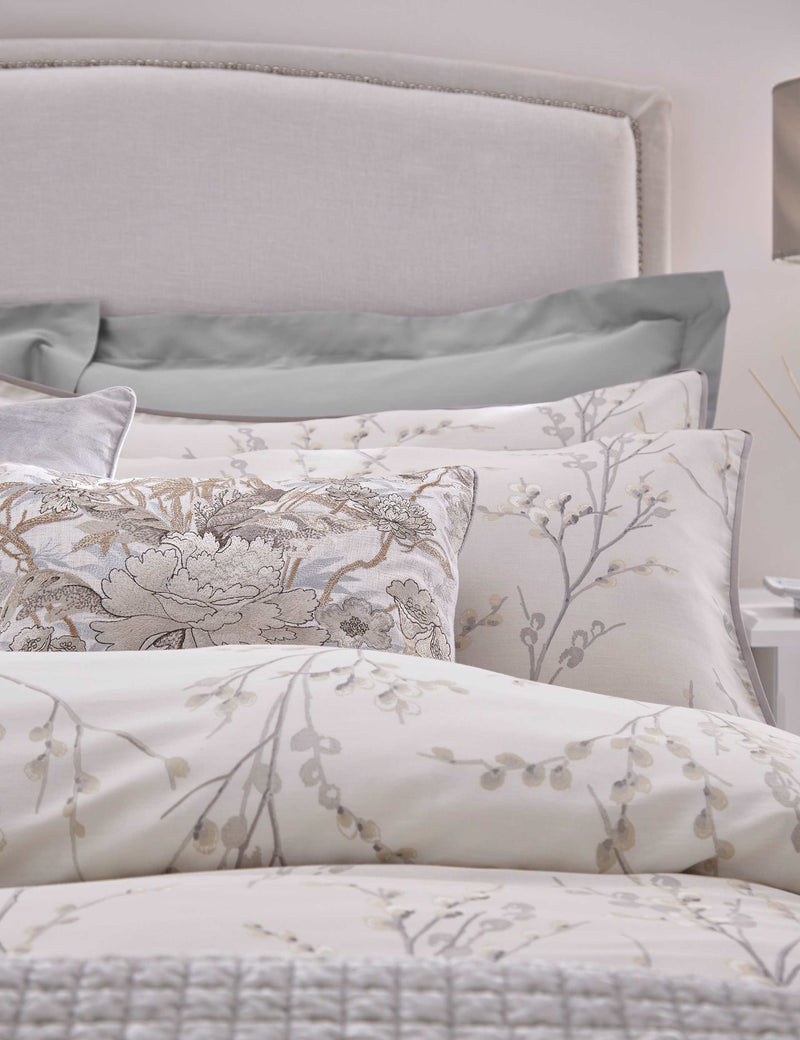 Laura Ashley pure cotton sateen pussy willow bedding set, imported from the UK