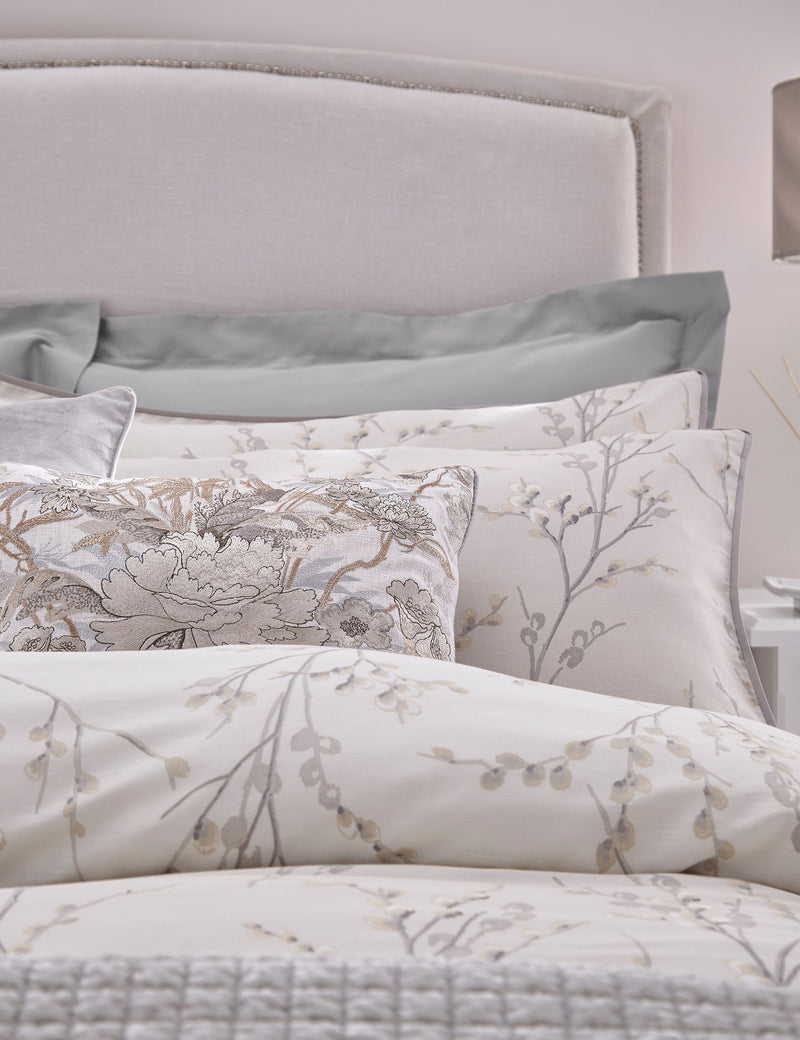 Laura Ashley pure cotton sateen pussy willow bedding set, imported from the UK