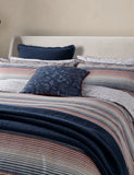 Bedeck of Belfast pure cotton Stafford square pillowcase, imported from the UK