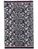 Bedeck of Belfast Pure Cotton Stafford Towel with floral pattern, imported from the UK