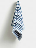 Pure cotton striped bath towel, imported from the UK