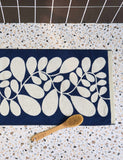 Pure Cotton Sycamore Stripe Bath Mat
