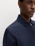 M&S pure cotton textured half zip sweatshirt, imported from the UK