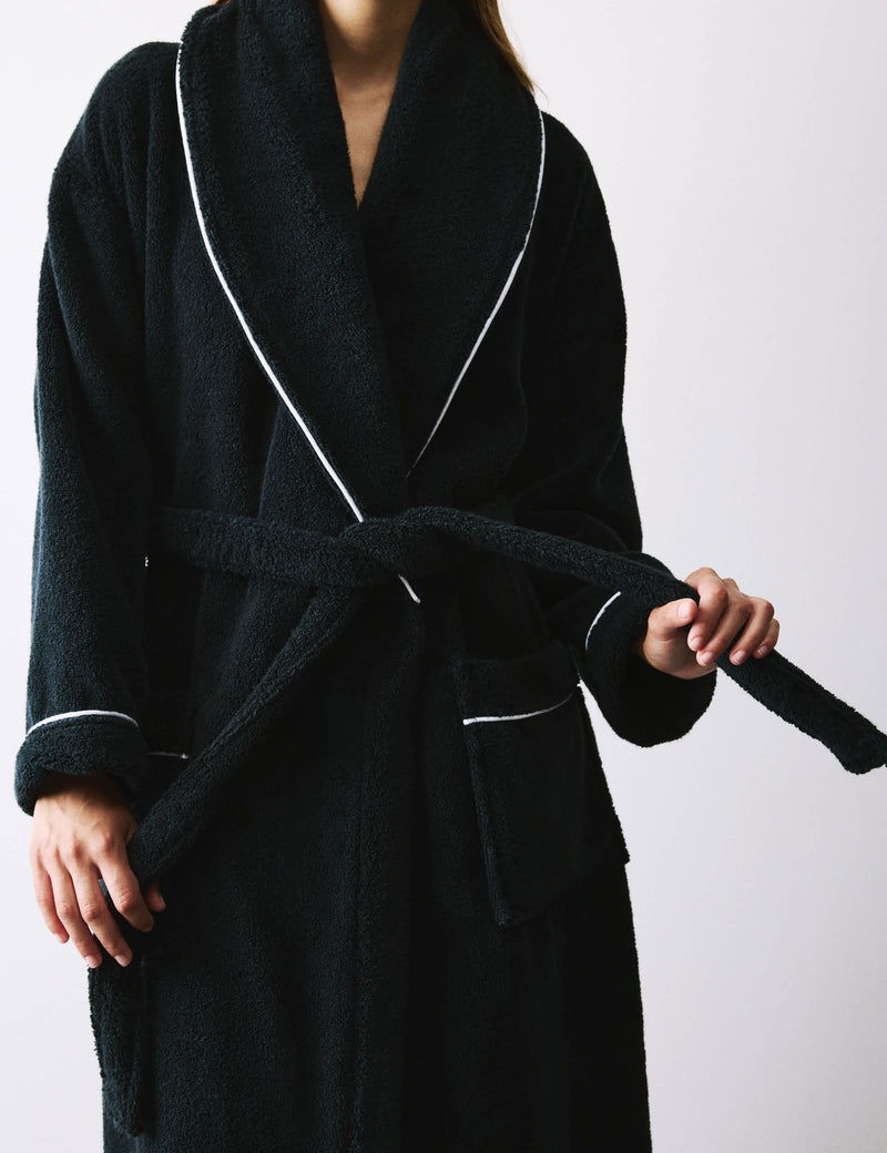 Autograph pure cotton towelling dressing gown, imported from the UK