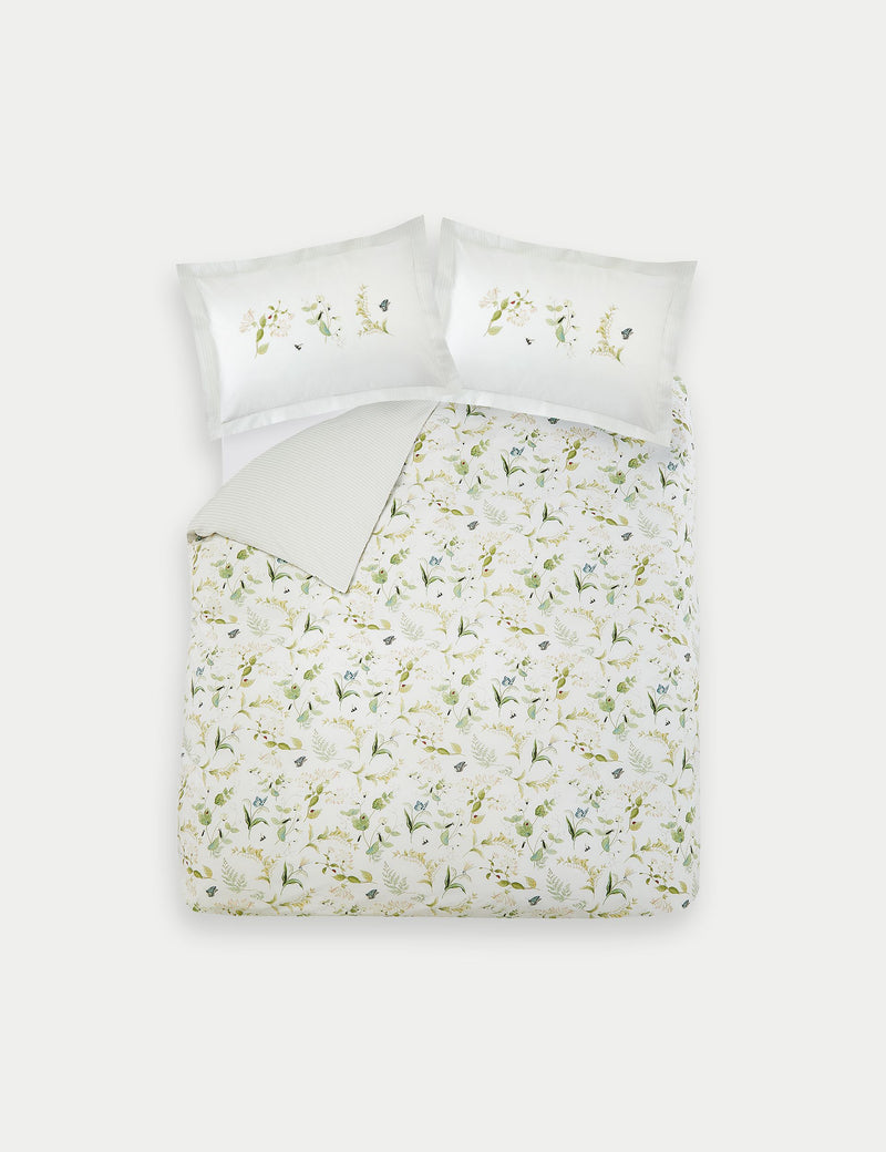 Sophie Allport pure cotton wild floral bedding set, imported from the UK