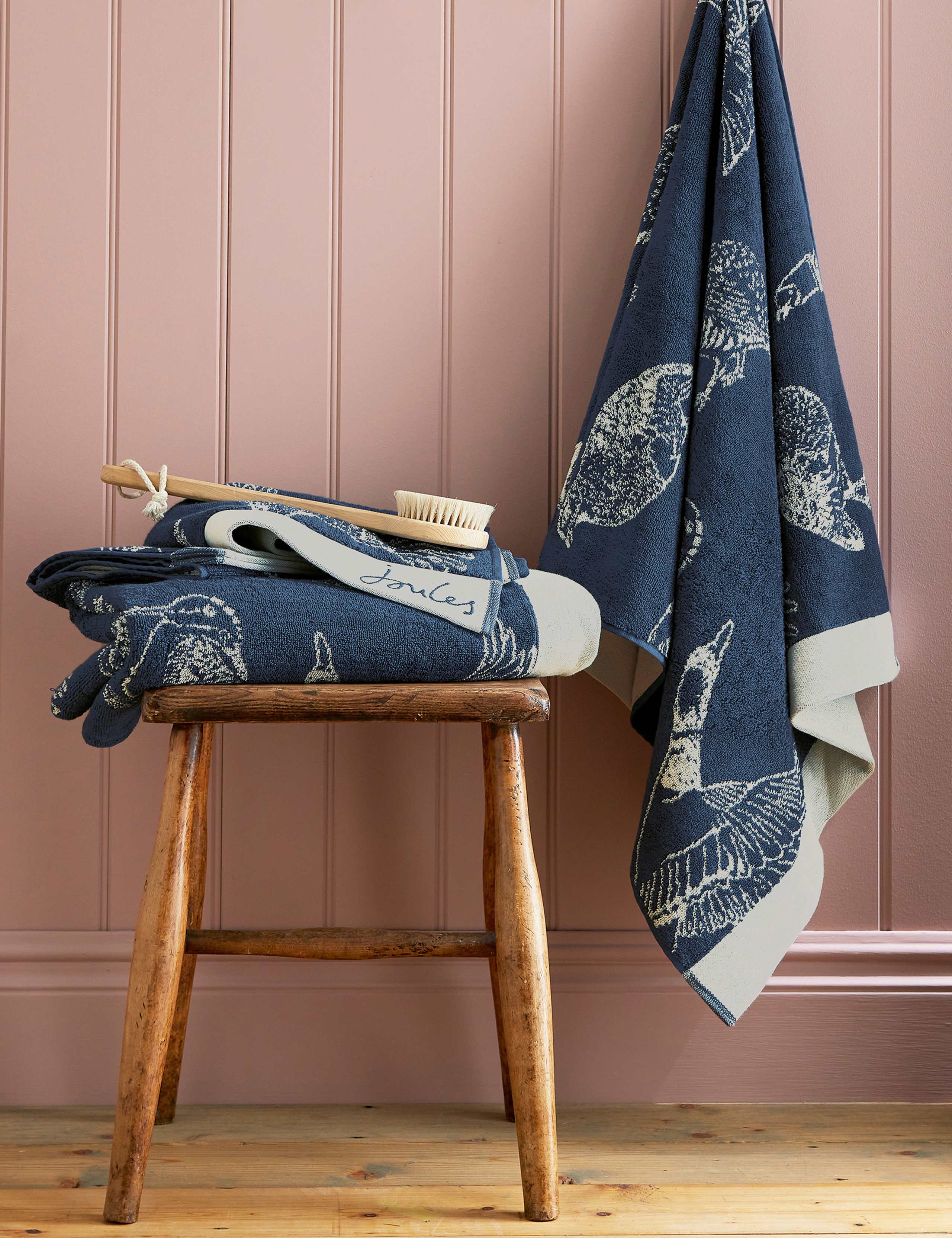 Pure Cotton Wild Fowl Towel