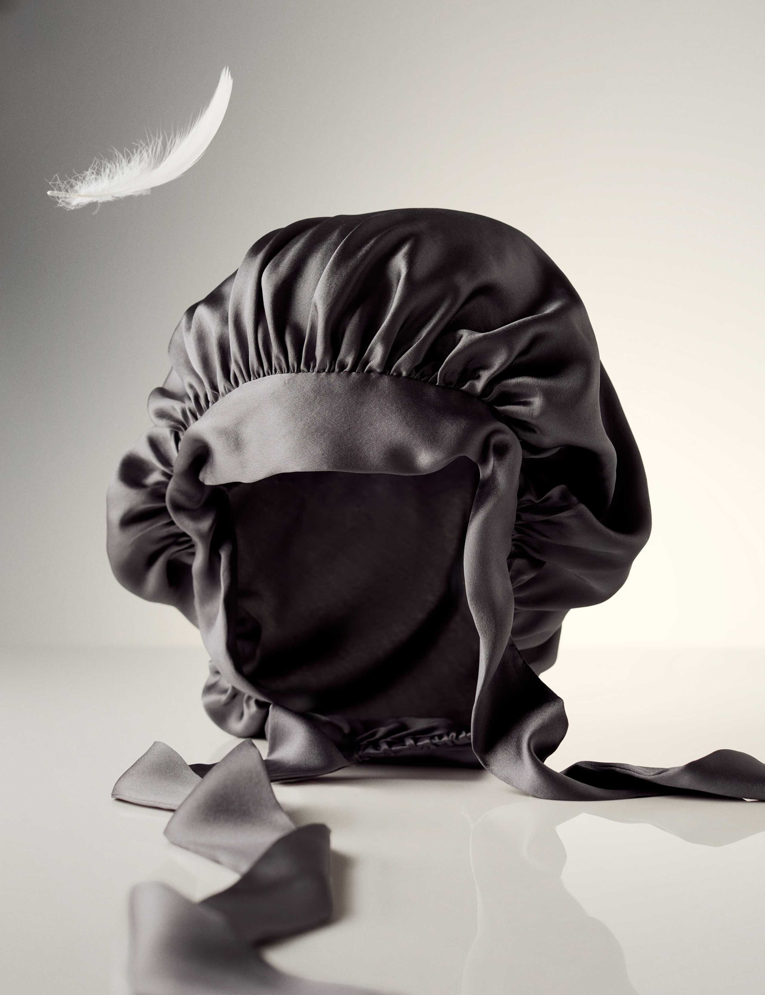 Pure Mulberry Silk Hair Bonnet natural protective hair accessory, imported from the UK