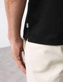 Pure Supima cotton polo shirt regular fit, imported from the UK