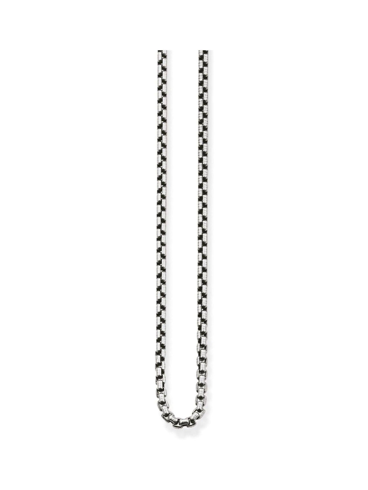 Thomas Sabo silver blackened rebel necklace (British brand)