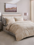 Lipsy Phoebe Oyster Jacquard duvet cover and pillowcase set, UK version