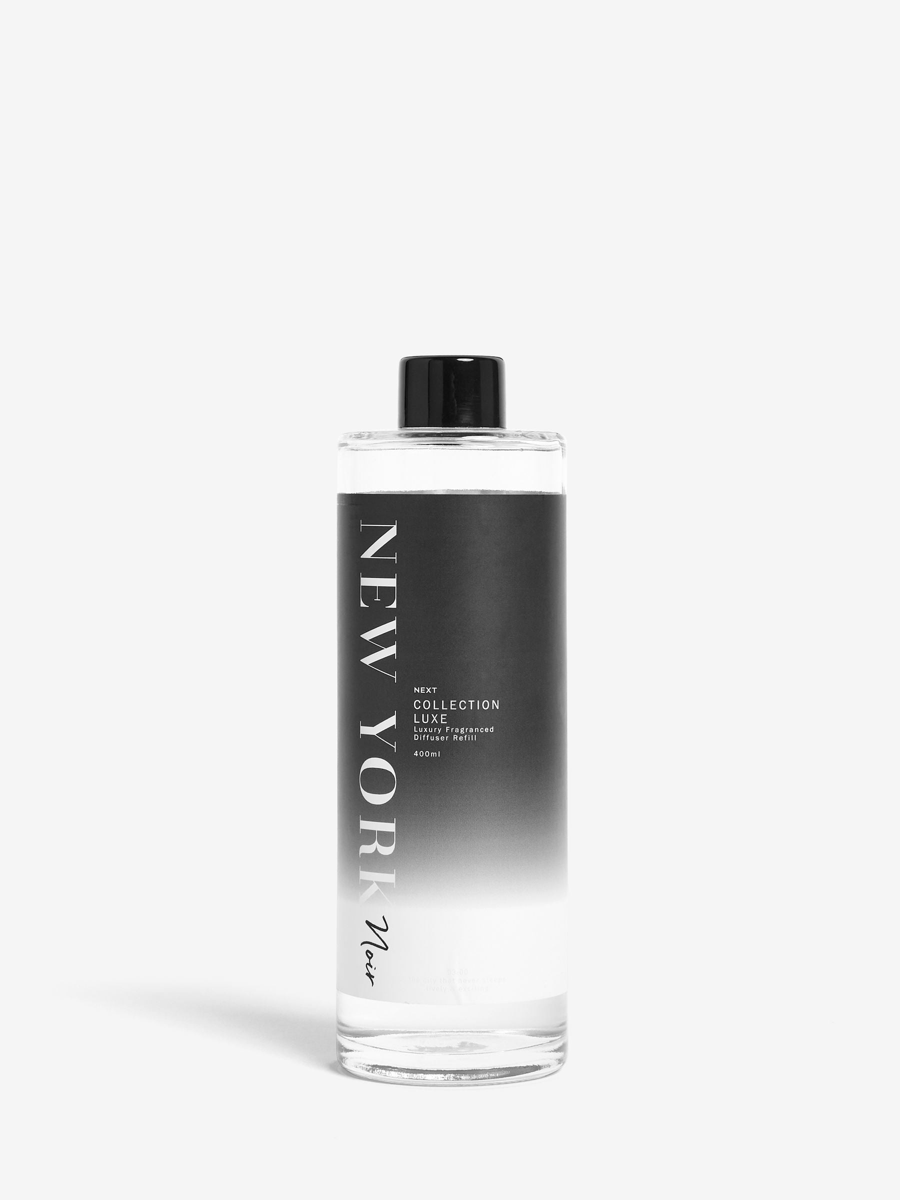 Collection Luxe New York Noir Cassis & Coconut reed diffuser refill 400ml - British product