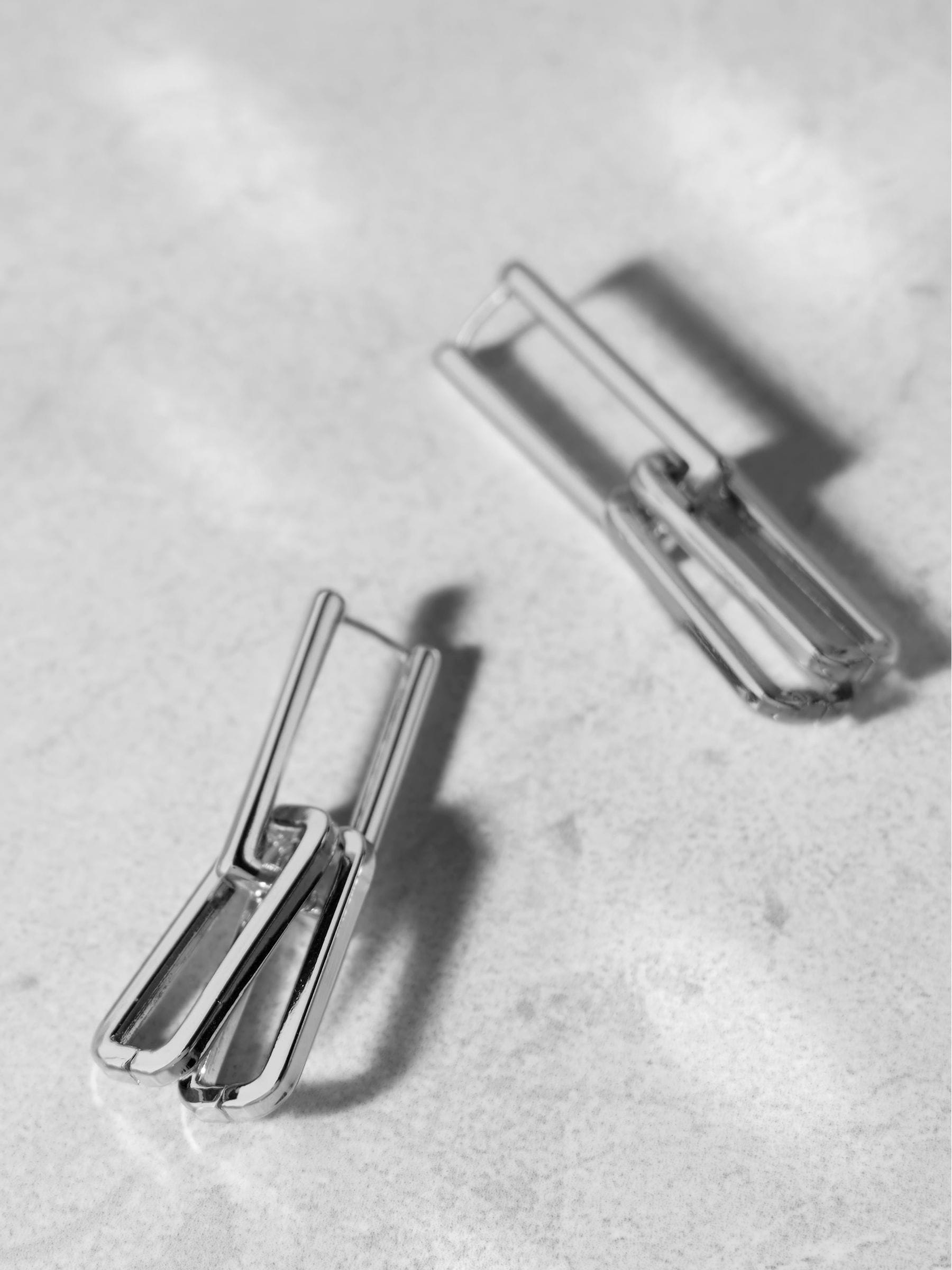 Mint Velvet Silver Link Earrings