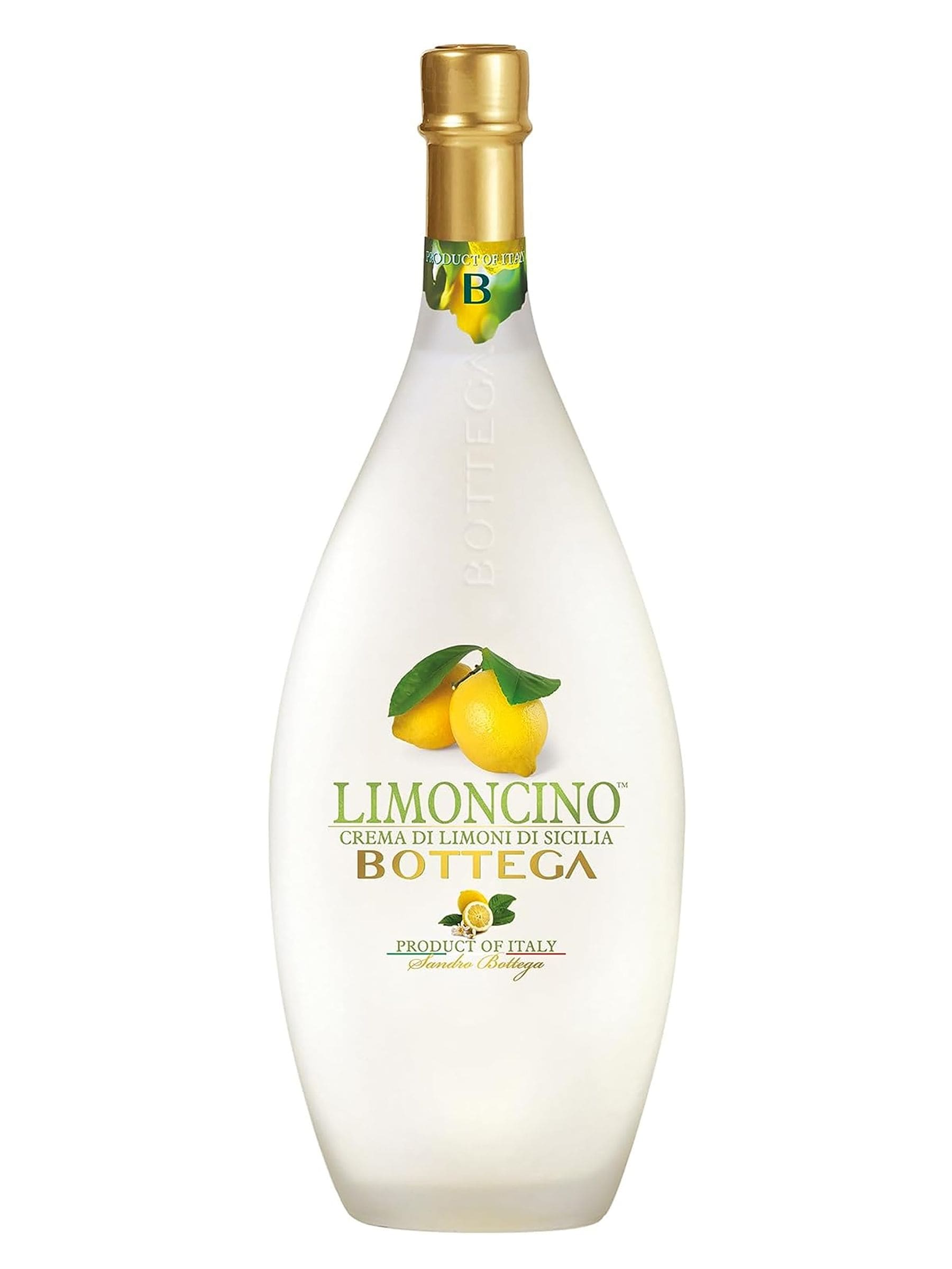 LeBonVin Cream Limoncino Liqueur 500ml, UK version
