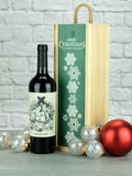LeBonVin Argentinian Malbec In Christmas Wooden Gift Box
