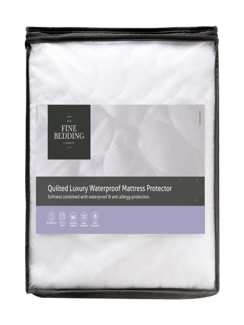 FBC White Mattress Protector - British product