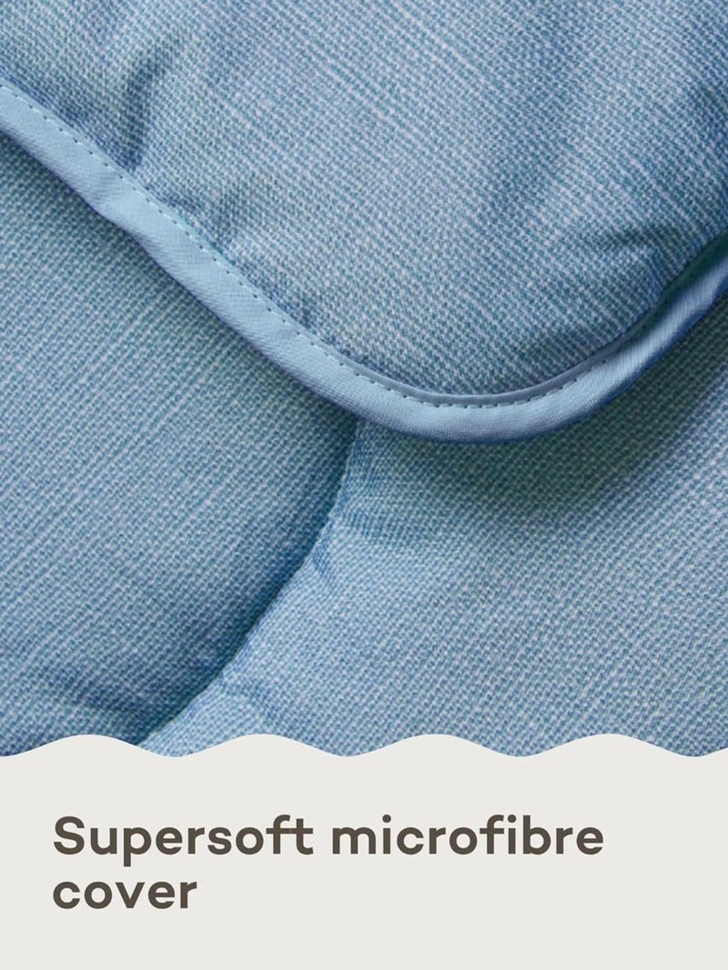 Night Lark 10.5 Tog Coverless Duvet, imported from the UK