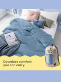 Night Lark 10.5 Tog Coverless Duvet, imported from the UK