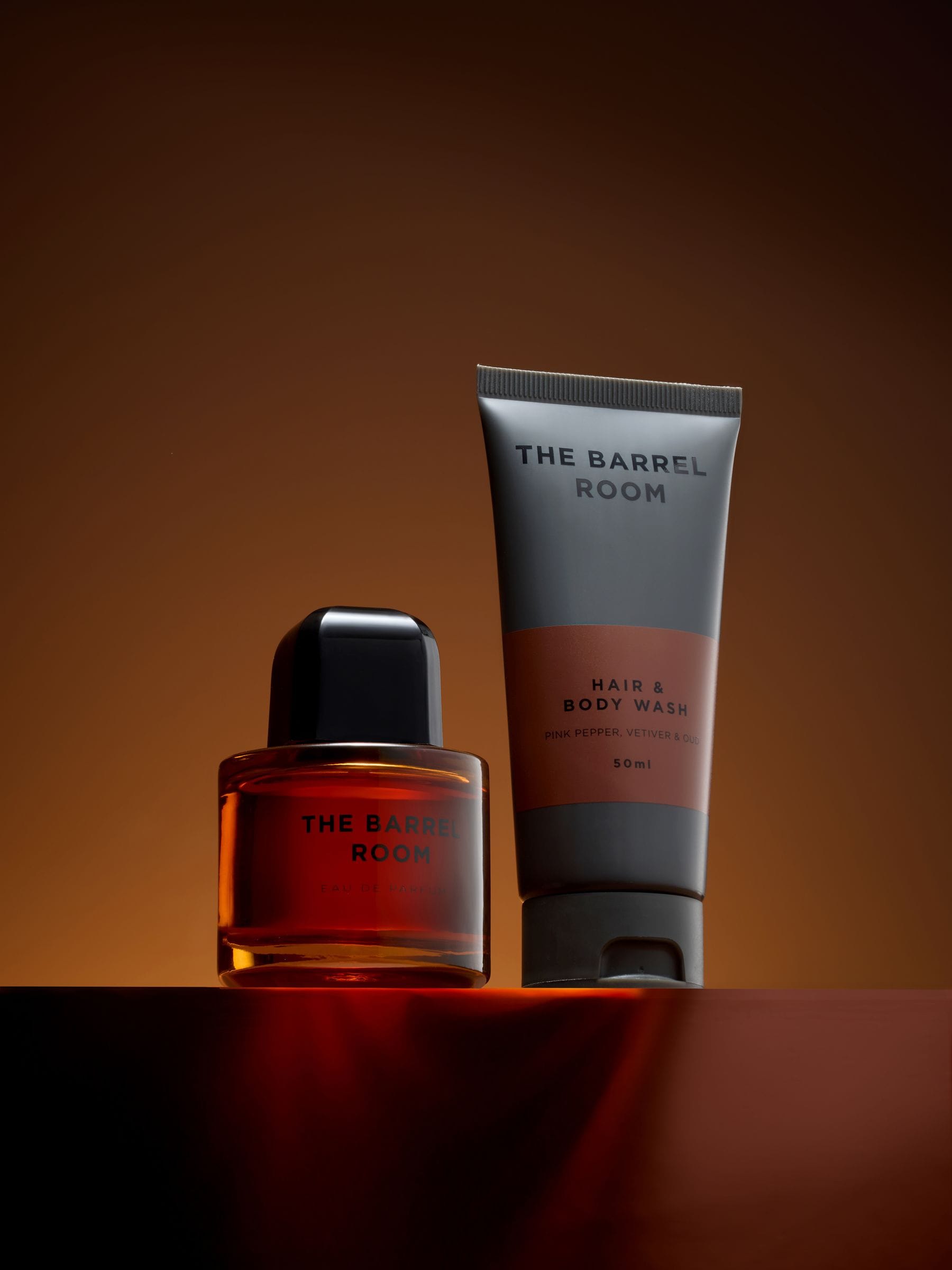 Barrel Room fragrance body wash gift set 30ml 50ml (British brand)