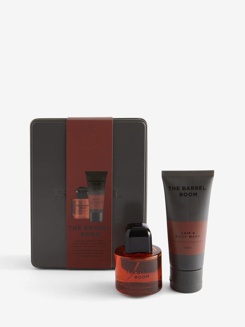 Barrel Room fragrance body wash gift set 30ml 50ml (British brand)