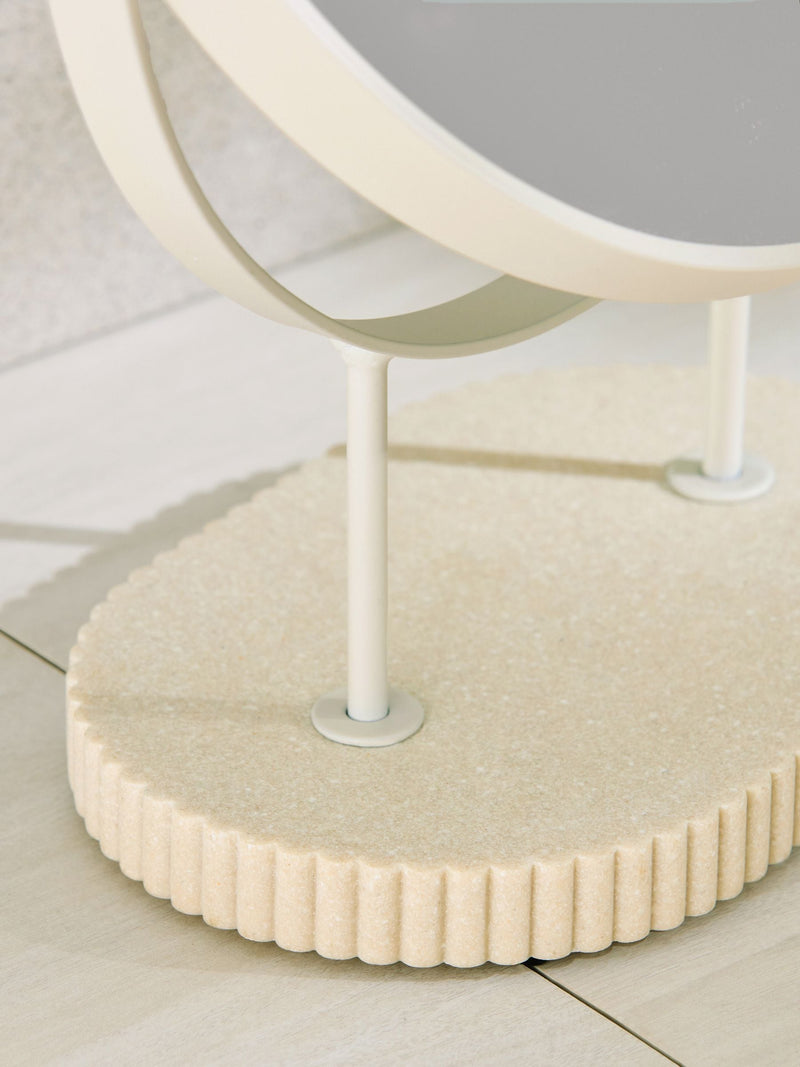 38.5cm height vanity mirror with 5x magnification, imported from the UK