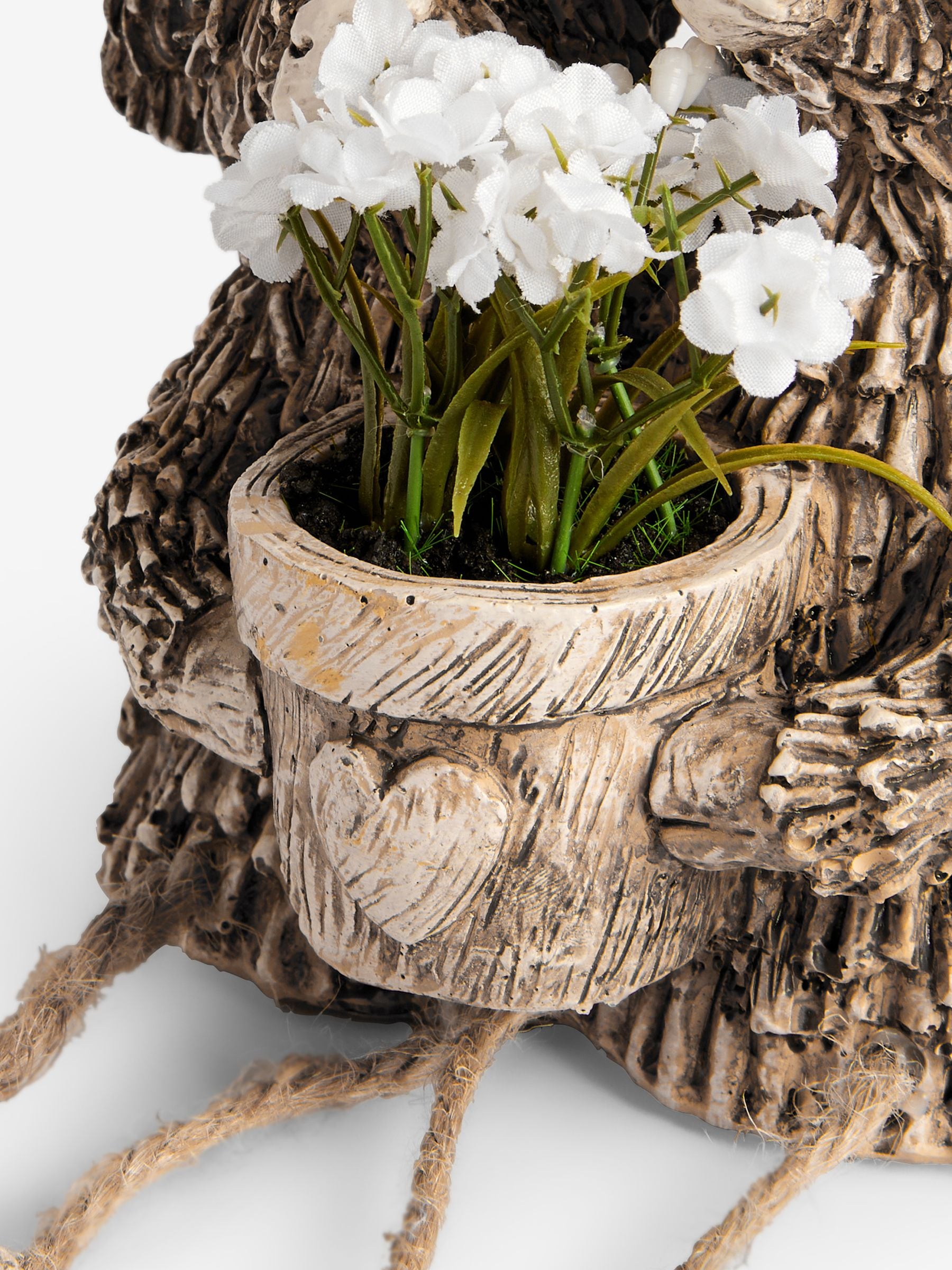 Hamish Couple Artificial Flowers decoration 22.5cm high, imported from the UK