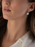 Beaverbrooks Silver Sterling Silver Pearl Drop Earrings
