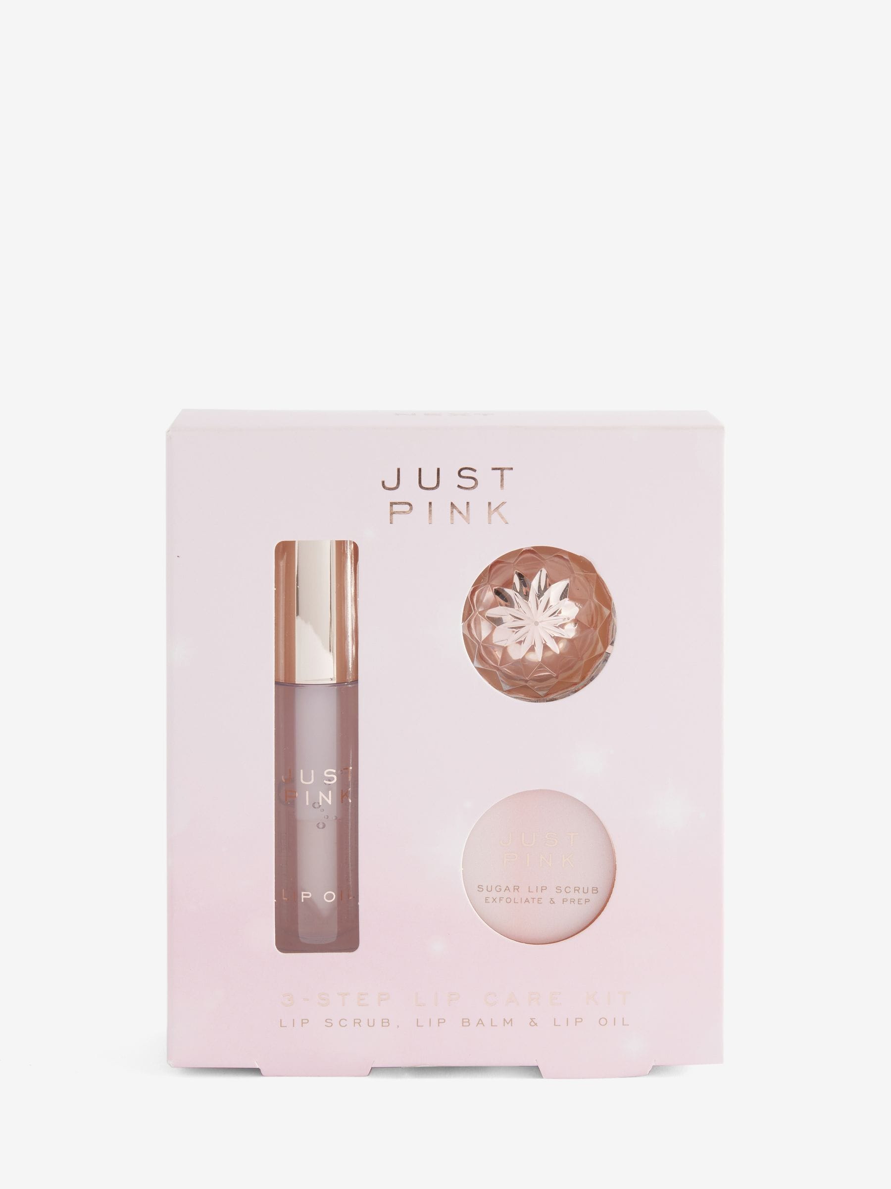 Just Pink 3-Step Lip Care Kit
